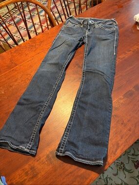 True Religion Dark Blue Flare Jeans